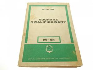 KUCHARZ KWALIFIKOWANY M-51 - Krystyna Hebda 1973 - 2869145095
