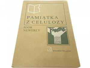 PAMITKA Z CELULOZY - Igor Newerly 1988 - 2869146335