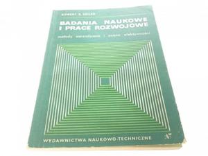 BADANIA NAUKOWE I PRACE ROZWOJOWE - Seiler 1969 - 2869147282