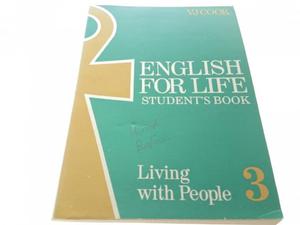 ENGLISH FOR LIFE 3 LIVING WITH PEOPLE STUDENT BOOK - 2869159738