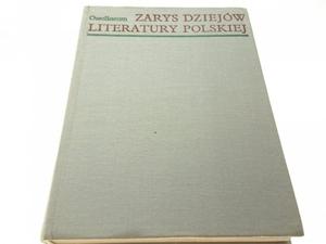 ZARYS DZIEJW LITERATURY POLSKIEJ 1974 - 2869161317