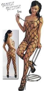 Seksowne Bodystocking Netzcatsuit Catsuit S-L - 2832871951