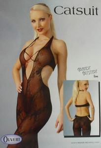 Bodystocking Catsuit Spitzen S/M - 2832871985