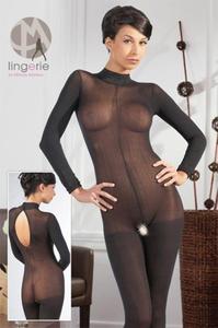 Bodystocking Catsuit Spitzen Mit Catsuit S/M - 2832872413