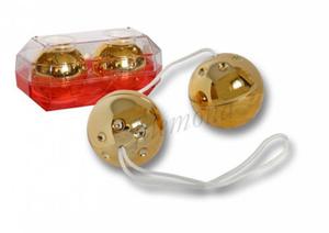 Zote kulki gejszy - GOLD DUO BALLS - 2832871808