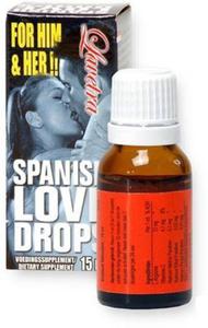 LOVE DROPS SPANISH FLY krople mioci Afrodyzjak 15ml - 2874554068