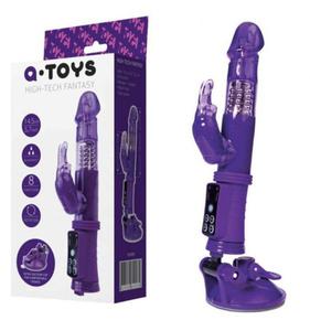 Wibrator z krliczkiem A-Toys Fantasy z przyssawk - 2877582332