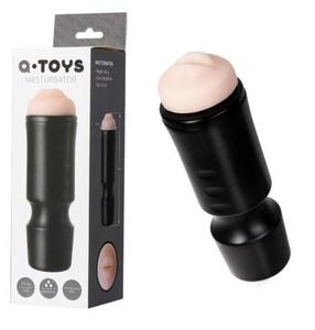 A-Toys Masturbator usta z jzykiem w czarnej tubie - 2861441086