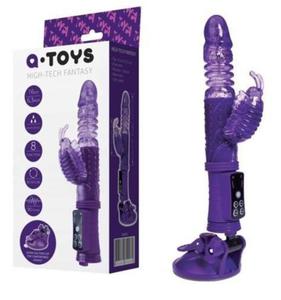 Wibrator Hi Tech A-Toys Fantasy Up&Down z przyssawk - 2877148128