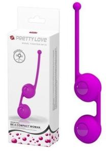 Pretty Love Kegel Tighten Up III silikonowe kulki gejszy - 2867049765