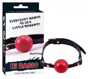 Knebel HI BASIC Red Ball Gag - 2875333017