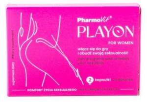 PlayOn For Women tabletki poprawiajce komfort ycia seksualnego 2szt - 2876317916