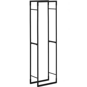 Stojak na drewno kominkowe metalowy prostoktny LOFT do 30 kg 40 x 25 x 150 cm - 2877600004