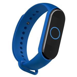 Opaska pasek bransoletka silikonowa do Xiaomi Mi Band 5 ciemnoniebieski - 2877600407