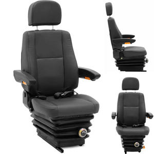 Siedzenie fotel uniwersalny regulowany do cignika traktorka kosiarki 52 x 50 cm - 2877600763