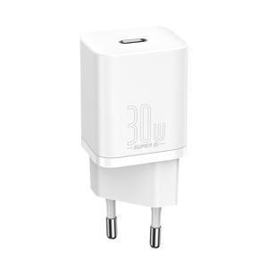 Super szybka adowarka sieciowa Si 1C USB-C 30W PD QC biay - 2877601098