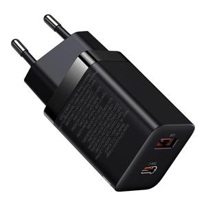 Szybka adowarka sieciowa USB USB-C 30W PD QC Super Si Pro czarny - 2877601138