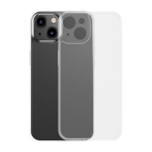 Etui pokrowiec do iPhone 13 sztywna obudowa z elow ramk przezroczysty - 2877601221