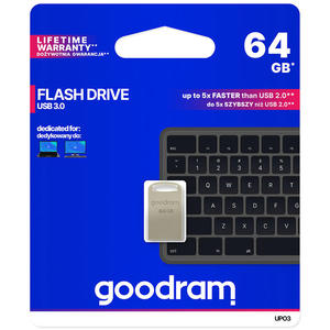 Pendrive 64GB USB 3.2 Gen 2 UPO3 srebrny - 2877601477