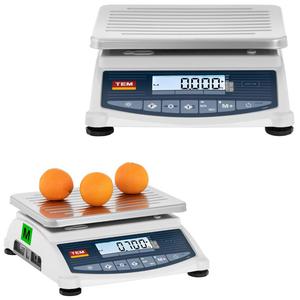 Waga sklepowa handlowa 60 kg / 20 g LCD M LEGALIZACJA - 2869621938