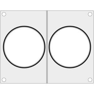 Matryca forma do zgrzewarek MCS na dwa pojemniki na zup r. 115 mm - Hendi 805497 - 2869622850