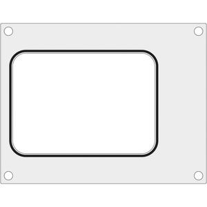 Matryca forma do zgrzewarek MCS na tack bez podziau 187x137 mm - Hendi 805565 - 2869622862