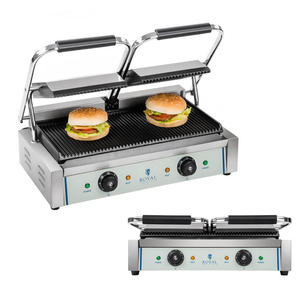 Grill kontaktowy podwjny dwustronny ryflowany - 2869617111