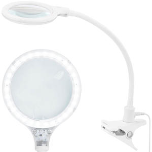 Lampa kosmetyczna warsztatowa powikszajca 5 dioptrii 30x LED r. 125 mm - 2869624409