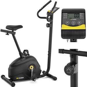 Rower rowerek treningowy stacjonarny z koem zamachowym 4 kg LCD do 110 kg - 2869624811