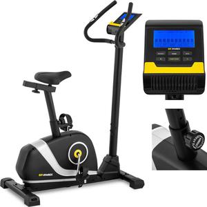 Rower rowerek stacjonarny treningowy z koem zamachowym 4 kg LCD do 110 kg - 2869624812