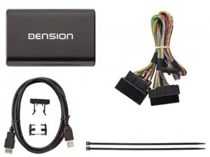 Cyfrowa zmieniarka Dension USB,iPod,iPhone,AUX,ID3 - BMW 40 PIN - 2829825496