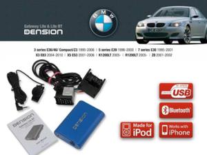 Cyfrowa zmieniarka Dension Bluetooth,USB,iPod,iPhone,AUX - BMW E46,E38,E39,X3,X5 - 2829825406