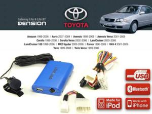 Cyfrowa zmieniarka Dension Bluetooth,USB,iPod,iPhone,AUX - Toyota, Lexus - 2829825400