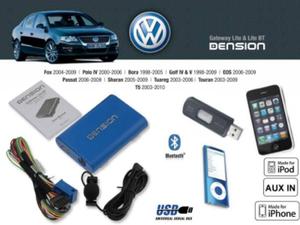 Cyfrowa zmieniarka Dension Bluetooth,USB,iPod,iPhone,AUX - Seat,Skoda,VW 12 pin - 2829825398