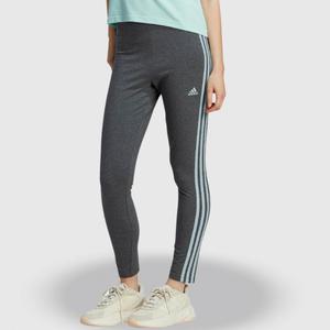 Damskie Legginsy Adidas Essentials Baweniane Sportowe Szare - 2878612718