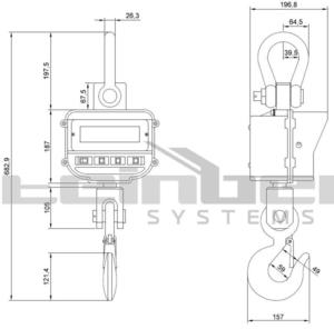 45643489 Waga hakowa Steinberg Systems SBS-KW-5TC LCD (udwig: 5T) - 2827342482