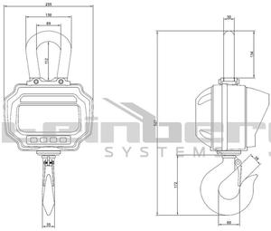 45643499 Waga hakowa Steinberg Systems SBS-KW-5000 LED (udwig: 5T) - 2827342489