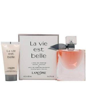 Lancome La Vie est Belle Zestaw - EDP 50 ml + BL 50 ml - 2874579497