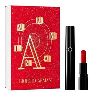 Giorgio Armani Zestaw - Mascara Eyes to Kill Classico 10 ml + LP 1.4 g - 2878749028