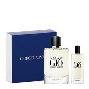Giorgio Armani Acqua di Gio pour Homme Zestaw - EDP 75 ml + EDP 15 ml - 2877941455
