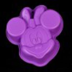 Silikonowa forma do pieczenia Minnie Mouse 2szt - 2827759610