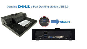 Stacja dokujca DELL PR03x PR-03x USB 3.0 do serii Latitude i Precision E6540 E6530 E6430 E7240 E7440 E7450 E7470 M4800 M6800 M6700 M4700 M4600 M6600 - 2870706239