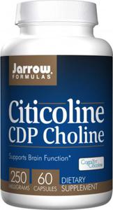 JARROW FORMULAS Citicoline CDP Choline (Cytykolina CDP Cholina - Wspiera Prac Mzgu) 250mg - 60 kapsuek - 2876364119