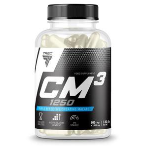 TREC CM3 1250 Tri Creatine Malate (Jabczan Kreatyny) - 90 kapsuek - 2876364141