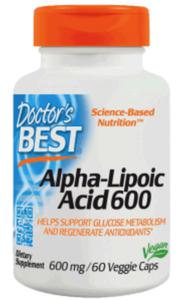 Doctor's Best Alpha-Lipoic Acid (Kwas Alfa-Liponowy) 600mg - 60 kapsuek wegatariaskich - 2876364239