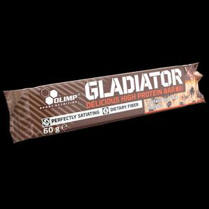 OLIMP Gladiator High Protein Bar - Baton Proteinowy 1x60g Malina - 2876364259