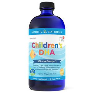 Nordic Naturals Children's DHA (Omega-3 dla dzieci) 530mg - 473ml Truskawka - 2876364260