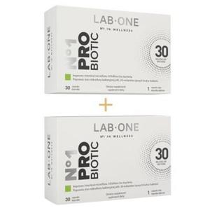 LAB ONE N1 ProBiotic (Probiotyk Zestaw 2 Opakowania) - 2 x 30 kapsuek wegaskich - 2876364281