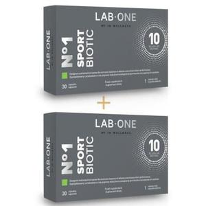 LAB ONE N1 SportBiotic (Probiotyk Zestaw 2 Opakowania) - 2 x 30 kapsuek wegaskich - 2876364283