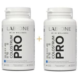 LAB ONE N1 Colostrum PRO (Siara Bydlca Zestaw 2 Opakowania) - 2 x 60 kapsuek - 2876364284